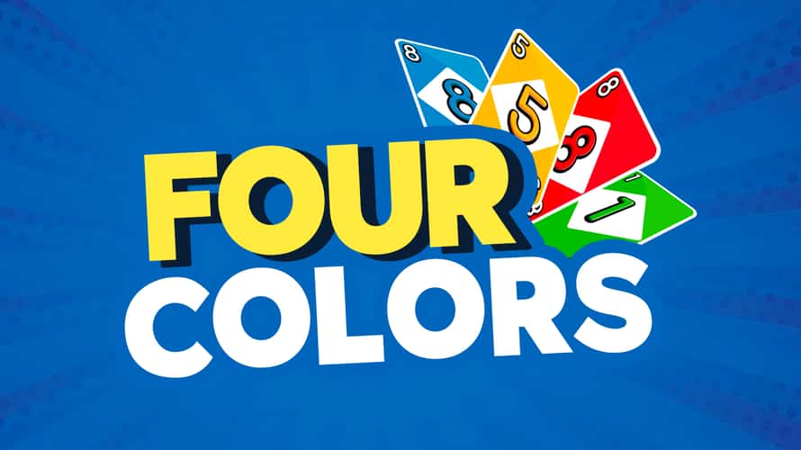 Four Colors UNO Online game interface
